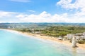 Vieste, Italy - Looking onto Vieste from a viewpoint near to the Royalty Free Stock Photo