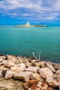 Vieste Lighthouse, Gargano Peninsula, Apulia,Italy Royalty Free Stock Photo