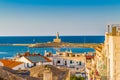 Vieste Lighthouse Royalty Free Stock Photo