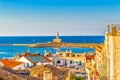 Vieste Lighthouse Royalty Free Stock Photo