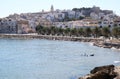 Vieste, a small fishing town along the Adriatic, Italy Royalty Free Stock Photo