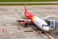 VietJet Air Airbus A321neo airplane at Hanoi Airport in Vietnam