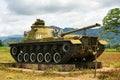 Vietnam American tank Royalty Free Stock Photo