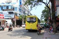 Vietnam Asia people transport travel street Royalty Free Stock Photo