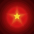 Vietnam Background Color Red Vector Illustration