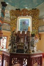 Vietnam, Cao Dai Temple Religious Altar Indigenous place of worship
