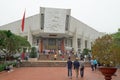 Vietnam, Hanoi - December 1, 2019: Ho Chi Minh Museum Hanoi.