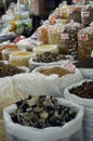  Mushrooms and Pulses for sale at Xuan Market Hanoi Vietnam