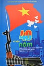  Poster at Military Museum in Hanoi Vietnam 