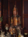 Vietnam, Hoa Lu, Le Emperor`s Grave, Statue of the Empress