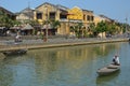 Destination scenic of the quay side at Hoi An, Vietnam 