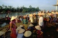 Vietnam: Hoi An`s Fish-market is full of femal buyers