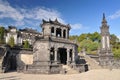 Vietnam, Hue, Tomb of Emperor Khai Dinh in Hue, Vietnam Royalty Free Stock Photo