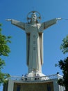 Vietnam Jesus Christ`s Statue Garden Ocean Coastline Mount Nho Vung Tau Christianity Catholic Religious Royalty Free Stock Photo