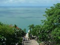 Vietnam Jesus Christ`s Statue Garden Ocean Coastline Mount Nho Vung Tau Christianity Catholic Religious