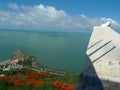 Vietnam Jesus Christ`s Statue Garden Ocean Coastline Mount Nho Vung Tau Christianity Catholic Religious Royalty Free Stock Photo