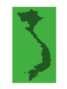 Vietnam map - Socialist Republic of Vietnam