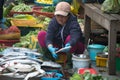 Vietnam Market, Vietnamese People, Travel Royalty Free Stock Photo