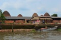 Brick workson te Mekong Delta, Vietnam