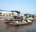 Vietnam, Mekong Delta floating market