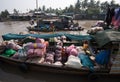 Vietnam, Mekong Delta floating market