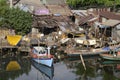 Vietnam Phu Quoc River fishermens homes