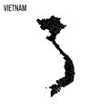 Vietnam political map of administrative divisions