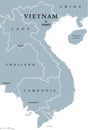 Vietnam political map