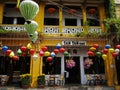 Vietnam, Quang Nam Province, Hoi An City, Old City listed at World Heritage site by Unesco, Street with Lanterns
