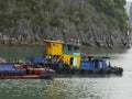 Vietnam, Quang Ninh Area, Halong Bay or Ha Long Bay Unesco World Heritage Site, Boat