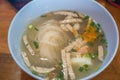 Vietnam rice noodle soup