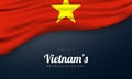 VietnamÃ¢â¬â¢s Reunification Day Background Design. Vector Illustration