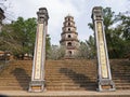 Vietnam, Thua Thien Hue Province, Hue City, listed at World Heritage site by Unesco, Forbidden City or Purple City in the Heart of Royalty Free Stock Photo