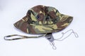 Vietnam Vet Jungle Green Bush Hat & Tags