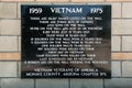 Vietnam Veterans honored, Mohave County, Arizona Royalty Free Stock Photo