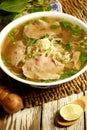 Vietnames food pho Royalty Free Stock Photo