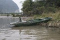 Vietnamese boat. Nimh Binh, Vietnam.