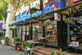 Vietnamese book street, where all publishers, editors and shops open vendors in the popular street at central district District 1