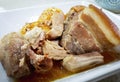 Vietnamese braised caramelized pork belly Thit Kho Tau