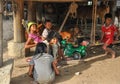 Vietnamese children in countryside Royalty Free Stock Photo