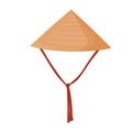 Vietnamese conical hat.