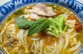 Vietnamese crab and tomato noodle soup Bun Rieu Cua