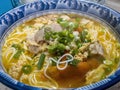 Vietnamese crab and tomato noodle soup Bun Rieu Cua