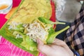 Vietnamese crepe (Banh Xeo), Ben Tre Province, Vietnam