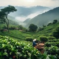 Vietnamese Elegance: A Tranquil Morning on a Vibrant Coffee Farm