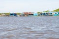 Vietnamese Floating Village on Tonle Sap, Cambodia