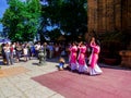 Vietnamese Folk Dancers