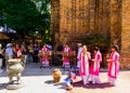 Vietnamese Folk Dancers