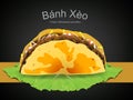 Vietnamese food bahn xeo