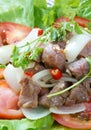 Vietnamese food, bo luc lac, beef Royalty Free Stock Photo